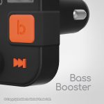 AU23 Gadjet Bluetooth FM Transmiter Bass Booster