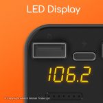 AU23 Gadjet Bluetooth FM Transmiter LED Display