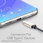AU24 Gadjet 2-in-1 Dual Earphones Connector for USB Type-C Devices