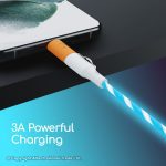CA16 Gadjet Luminous LED Charge + Sync Cable 3A Powering Charging