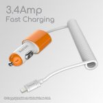 CH10 Gadjet 3.4 Amp Super Car Charger 3.4Amp Fast Charging