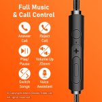 Gadjet AU16 Type-C CoreBeats Earphones With Microphone +Music & Volume Control Call + Music Control