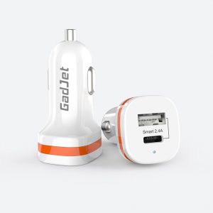 Type-C + USB Car Charger