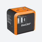 Gadjet CH34 3-Port Power Travel Adapter Main
