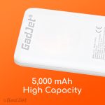 GadJet CH34 MagJet 5000mAh Fast Wireless Power Bank - 5000mAh High Capacity 2