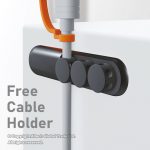 Gadjet MP03 Rapid Multi Pack 4-in-1 Charging & Sync Cable + 2-Port Car Charger Free Cable Holder