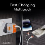 GadJet MP04 Fast Charging Multipack - Fast Charging Multipack
