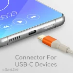 AU39 GadJet 2-in-1 Aux to AUX and USB-C Connector for USB-C Devices