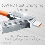 CA32 Gadjet 4-in-1 Heavy-Duty Multifunctional Cable 60W 3Amp