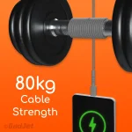 CA61 Extra Long Charge and Sync Cable - 80kg Cable Strength