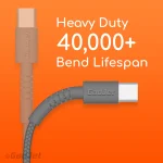 CA61 Extra Long Charge and Sync Cable - Heavy Duty