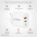 CH40 Gadjet Rapid 2-Port Power Adapter Specifications