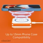 CH41 3-in-1 Foldable Wireless Charging Mat Phone Cases