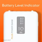 GadJet 10000 mAh 5-in-1 Plus Power Bank - Battery Level Indicator