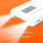 GadJet 10000 mAh 5-in-1 Plus Power Bank - Bright LED Torch