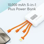 GadJet 10000 mAh 5-in-1 Plus Power Bank - Extra