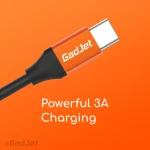 GadJet CA42 USB-C Cable - Powerful 3A Charging