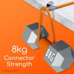 GadJet CA54 4-in-1 Heavy-Duty Multi Cable - 8kg Connector Strength