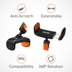 GadJet HL34 Air Vent Phone Holder - Wide Compatibility